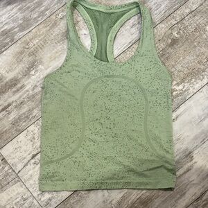 Lululemon Athletica Mint Speckled Racerback Tank